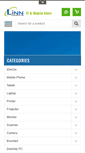 Mobile Screenshot of linnonlinestore.com